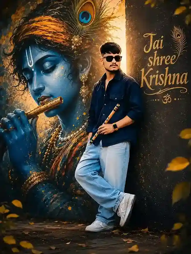 CG City Tour Krishna AI Photo Editing Prompt