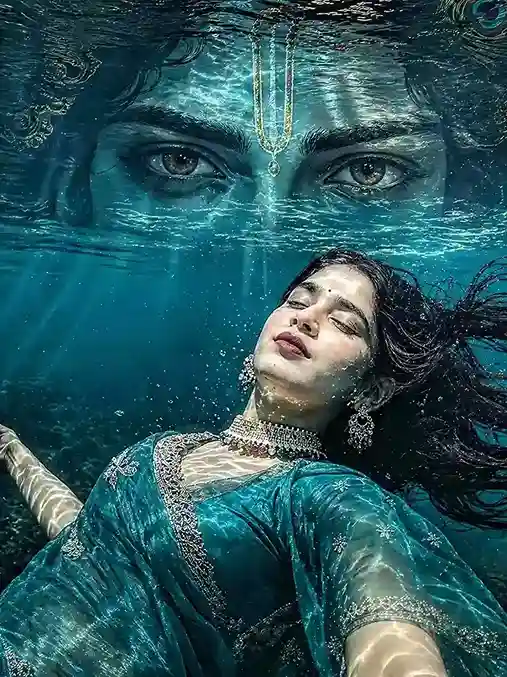 CG City Tour Krishna AI Photo Editing Prompt