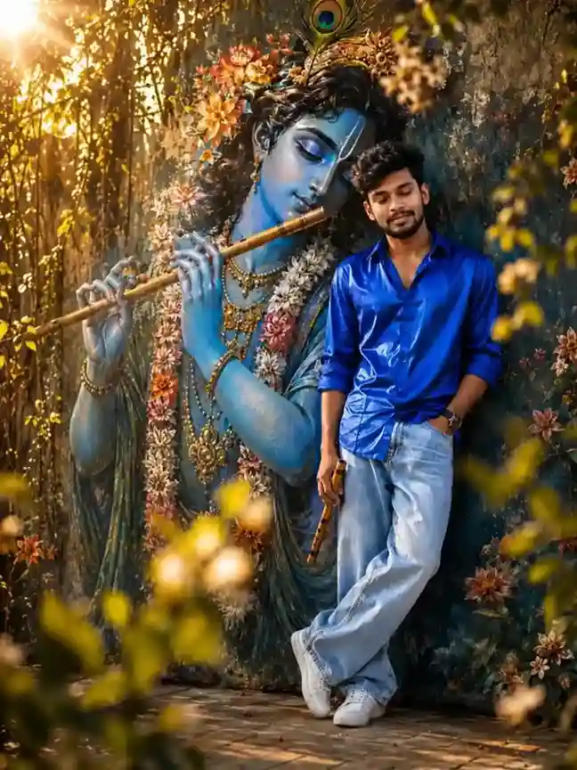 CG City Tour Krishna AI Photo Editing Prompt