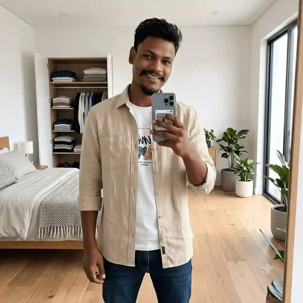 Instagram Mirror Selfie Prompts for Boys Using Gemini AI