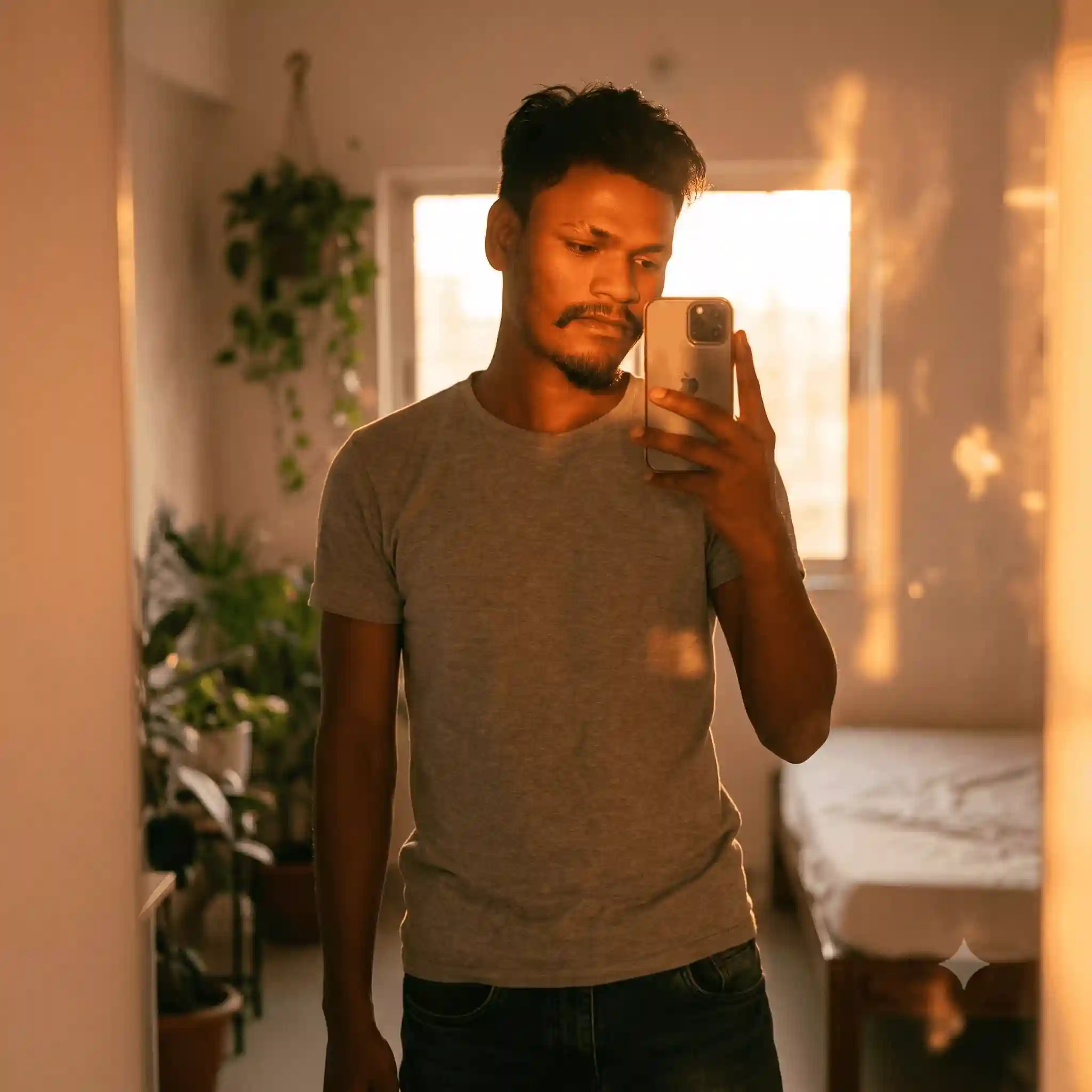 Instagram Mirror Selfie Prompts for Boys Using Gemini AI
