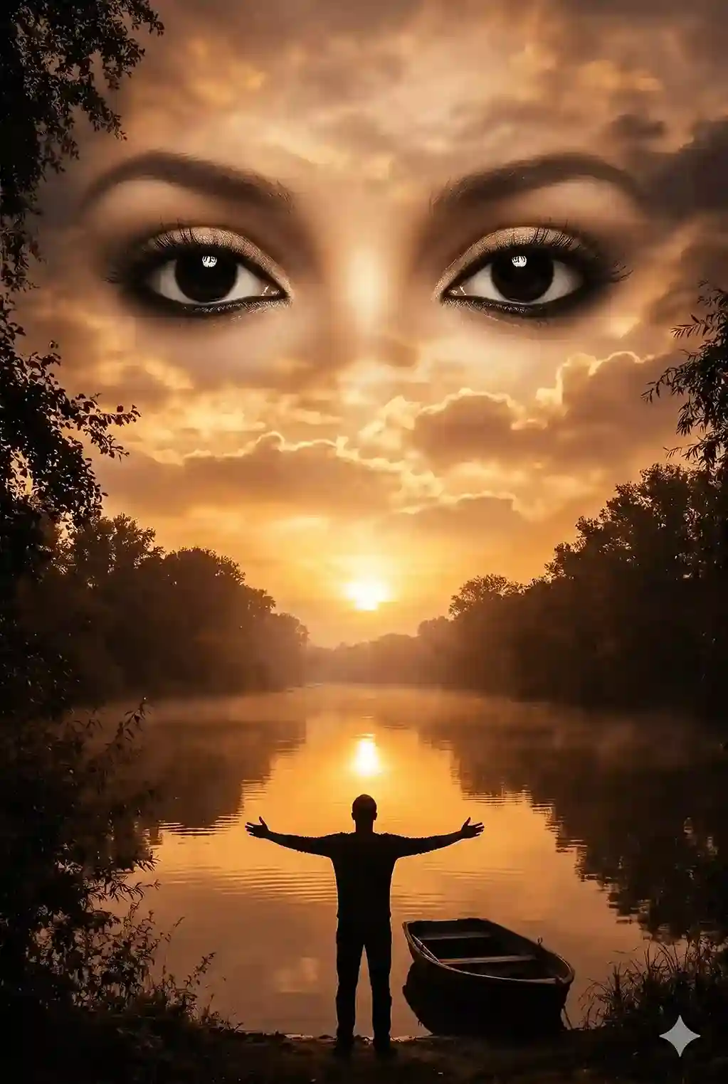 Lord Girl Eye in Sky Photo Editing Prompt Copy & Paste
