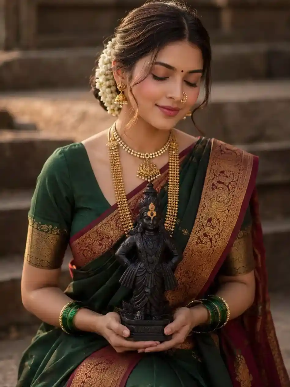 Ashadhi Ekadashi Prompt: Authentic Warkari-Style AI Photos (Girl Aur Baby Boy Ke Liye Bhi)
