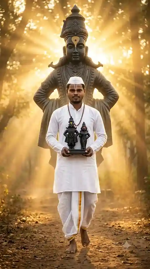 Ashadhi Ekadashi Prompt: Authentic Warkari-Style AI Photos (Girl Aur Baby Boy Ke Liye Bhi)