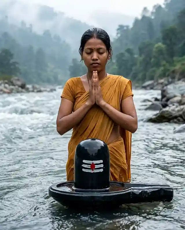 Girl Sawan Prompt: Mahadev Prompt Girl AI Photo Editing