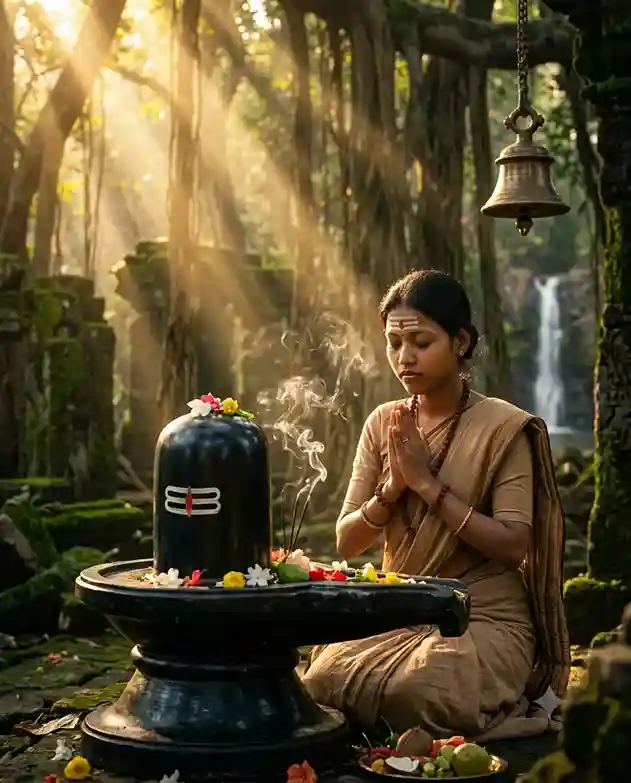 Girl Sawan Prompt: Mahadev Prompt Girl AI Photo Editing