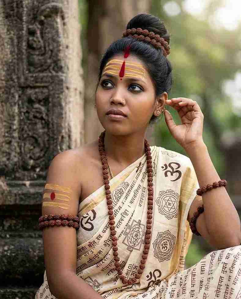 Girl Sawan Prompt: Mahadev Prompt Girl AI Photo Editing