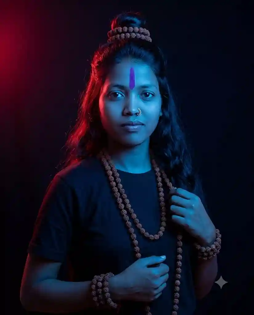 Girl Sawan Prompt: Mahadev Prompt Girl AI Photo Editing