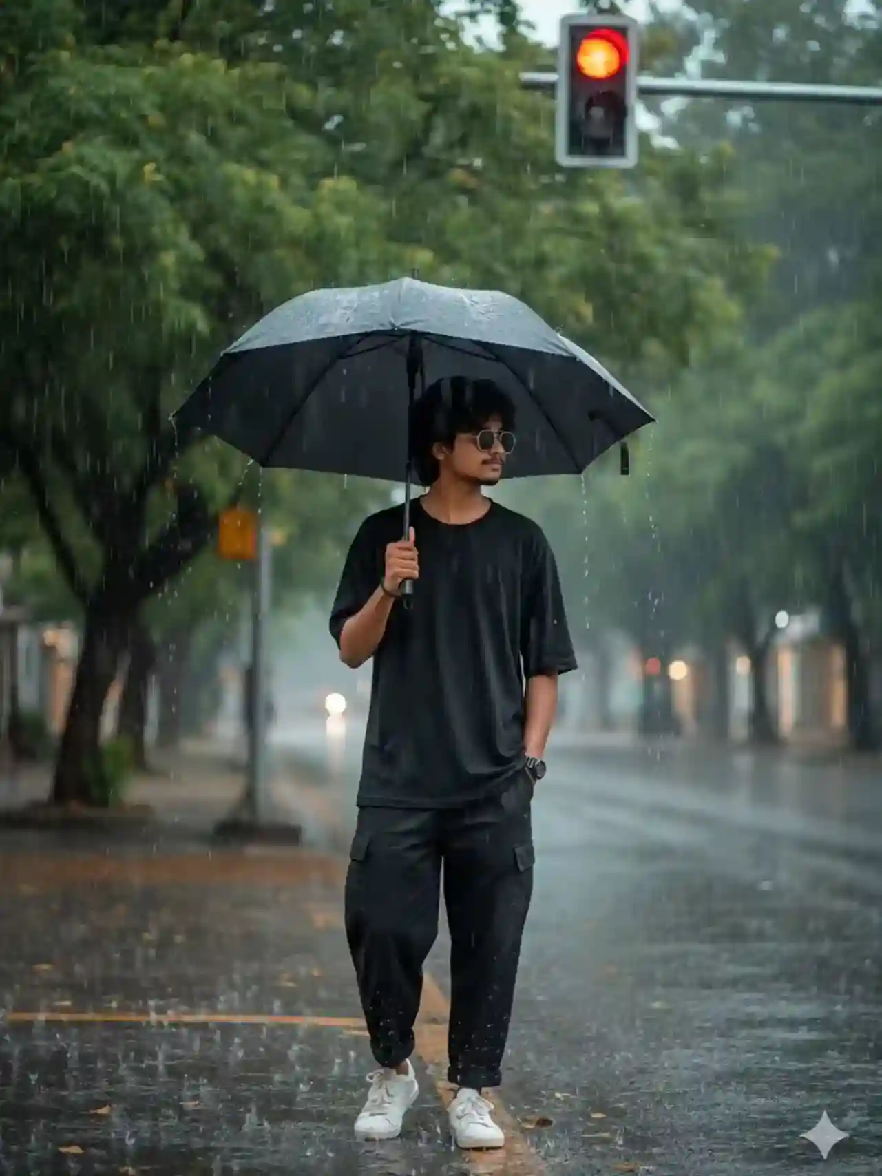 AI Rain Photo Prompt: Yeh Cinematic Look Technically Kaise Banta Hai