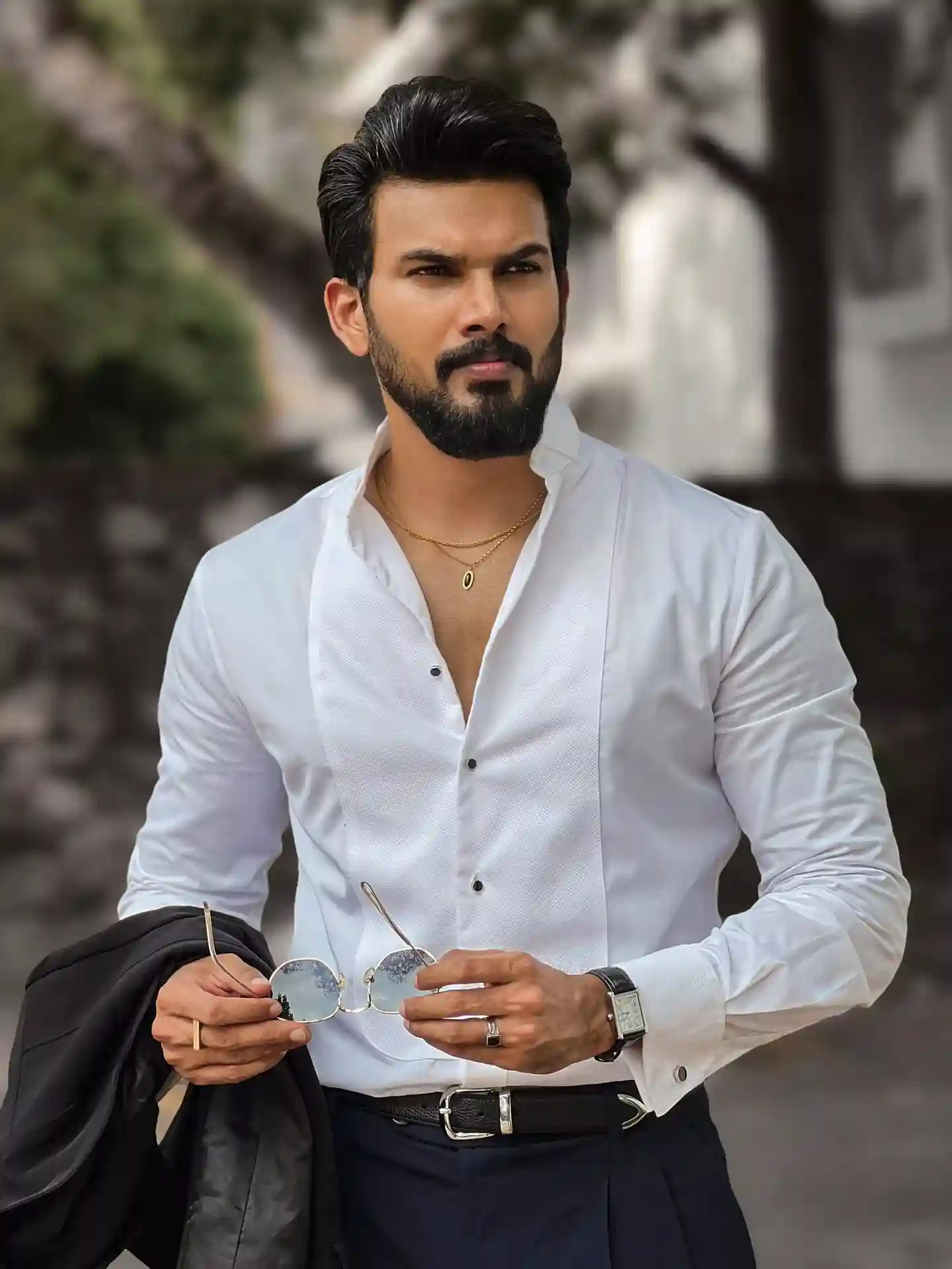 White Shirt Prompt: Men Ke Liye Trending Leader-Style Aur Aesthetic AI Photo Guide