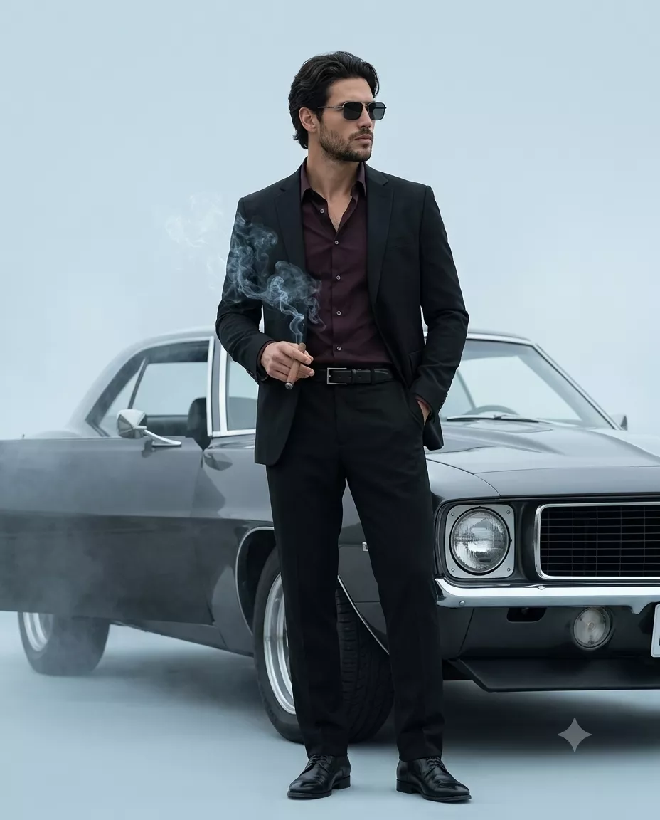 Gangster Prompt for Gemini & ChatGPT: 25+ AI Photo Prompts for Boys, Cars & Instagram