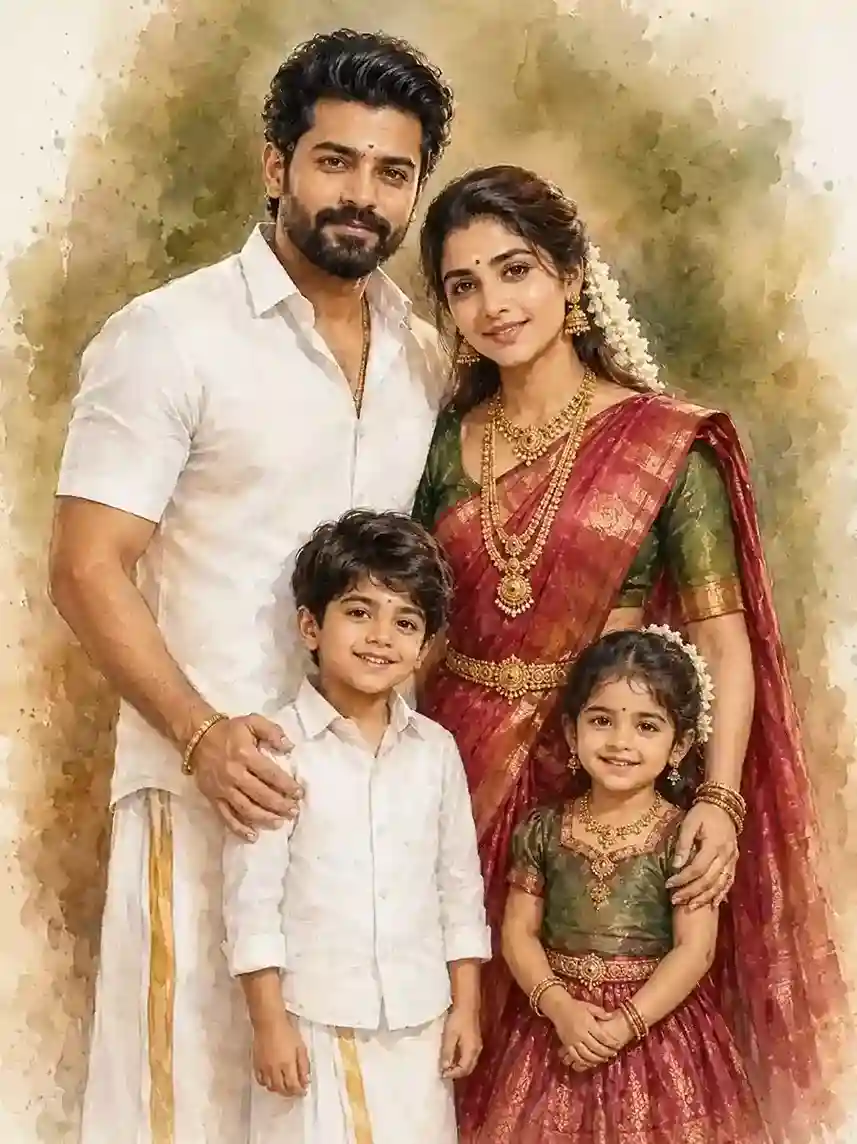 Pothu Tamil Prompt: Trending Photo Editing Prompts for Love, Couple, Boys & Family Photos