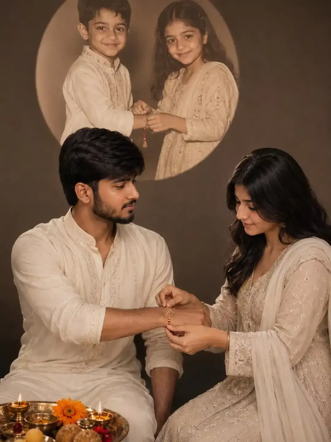 Raksha Bandhan AI Photo Editing Prompts for Brother and Sister 2026