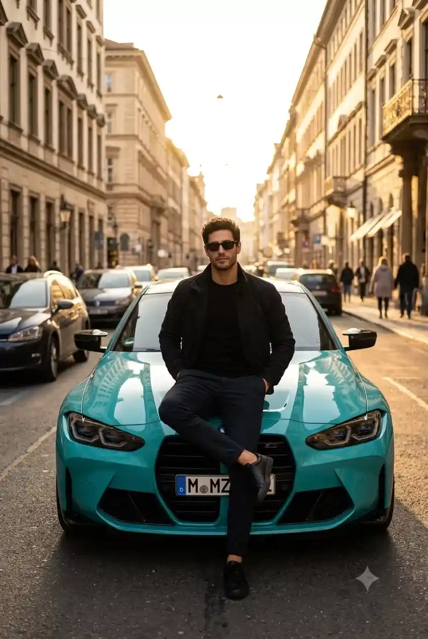 BMW Car Prompt AI Photo Editing Copy-Paste Viral Car Prompt