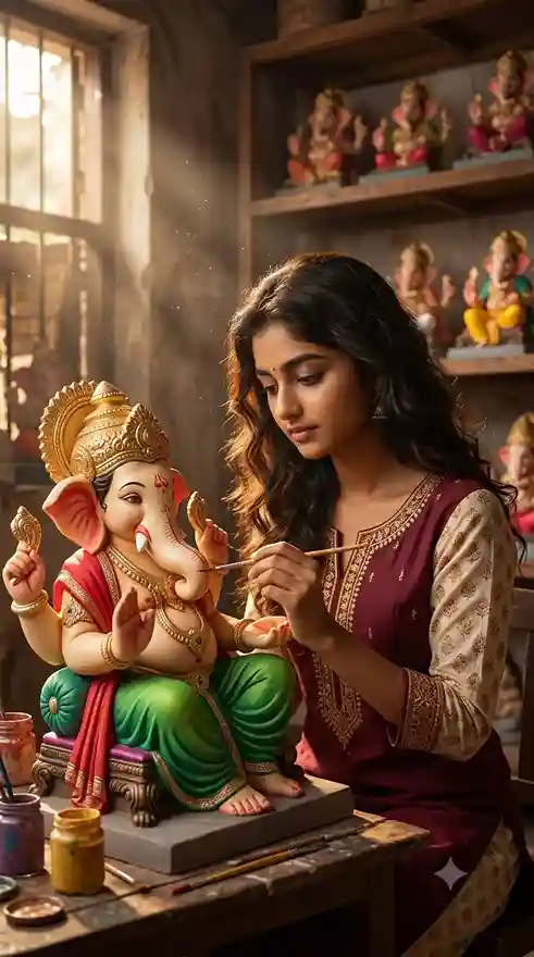 Ganesh Chaturthi AI Images Prompt for ChatGPT & Gemini