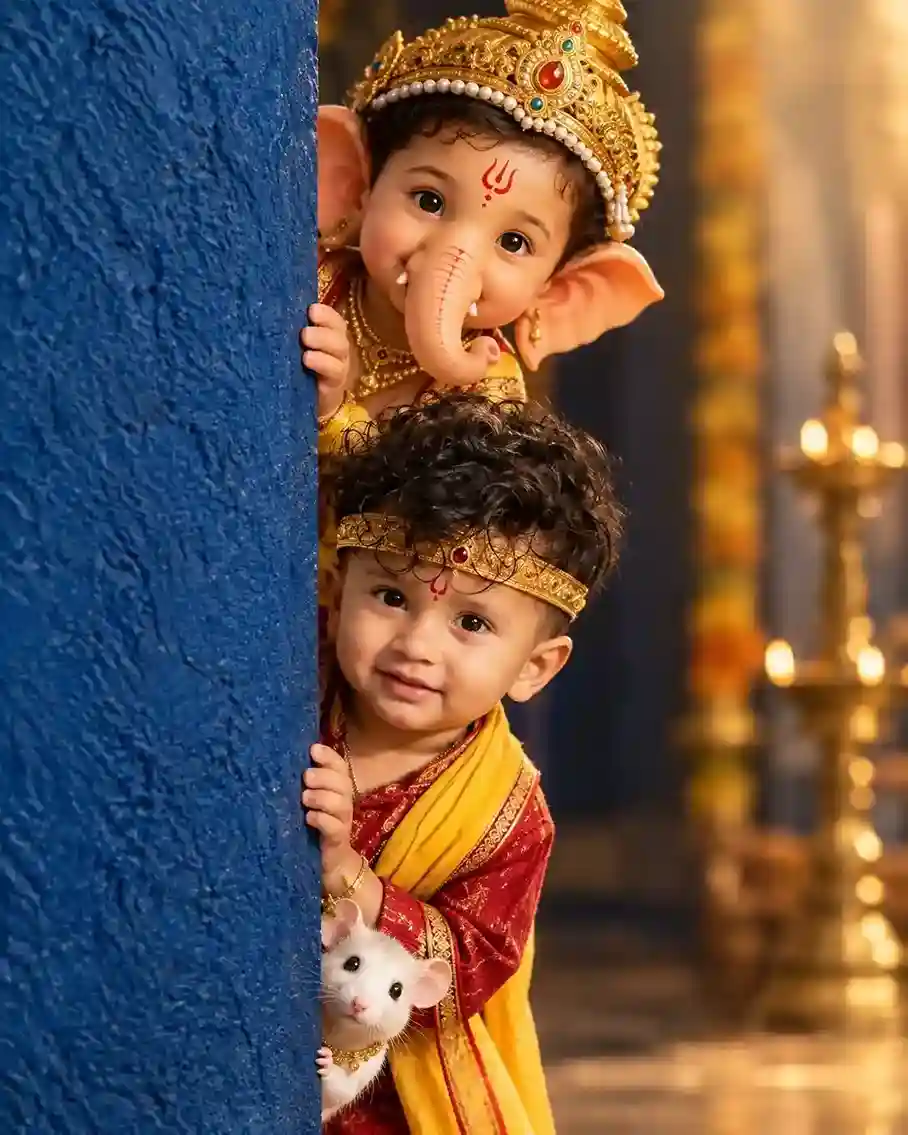 Happy Ganesh Chaturthi Prompt: Best Ganpati Photo Editing Prompt for Boys & Girls