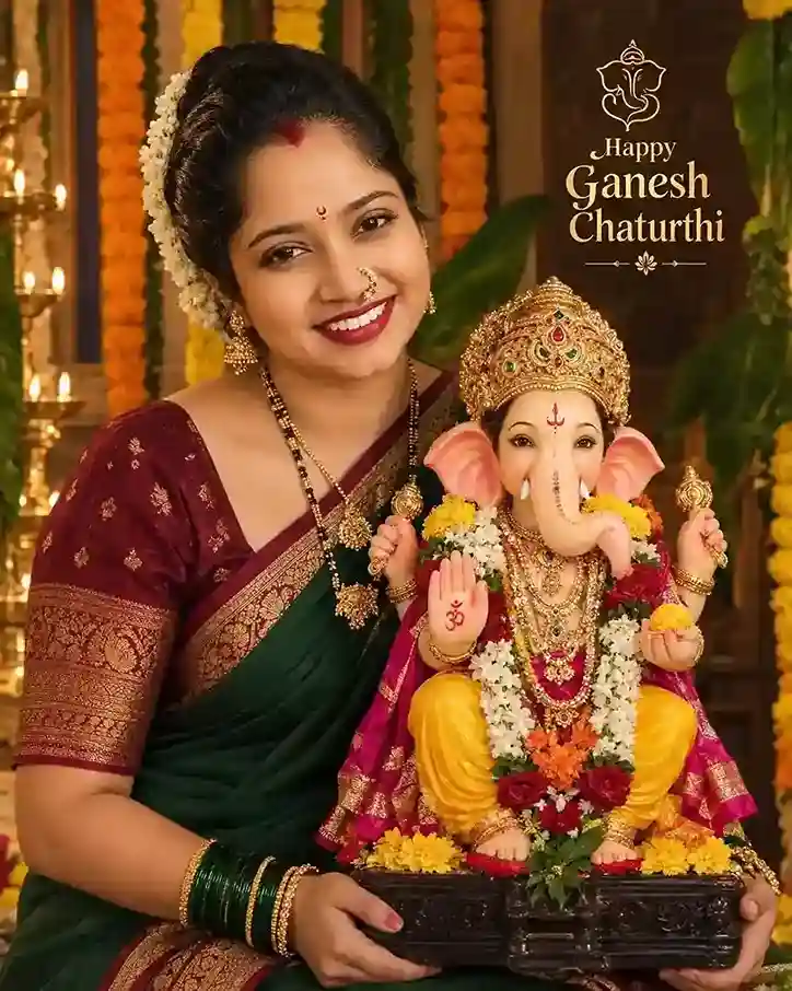 Happy Ganesh Chaturthi Prompt: Best Ganpati Photo Editing Prompt for Boys & Girls