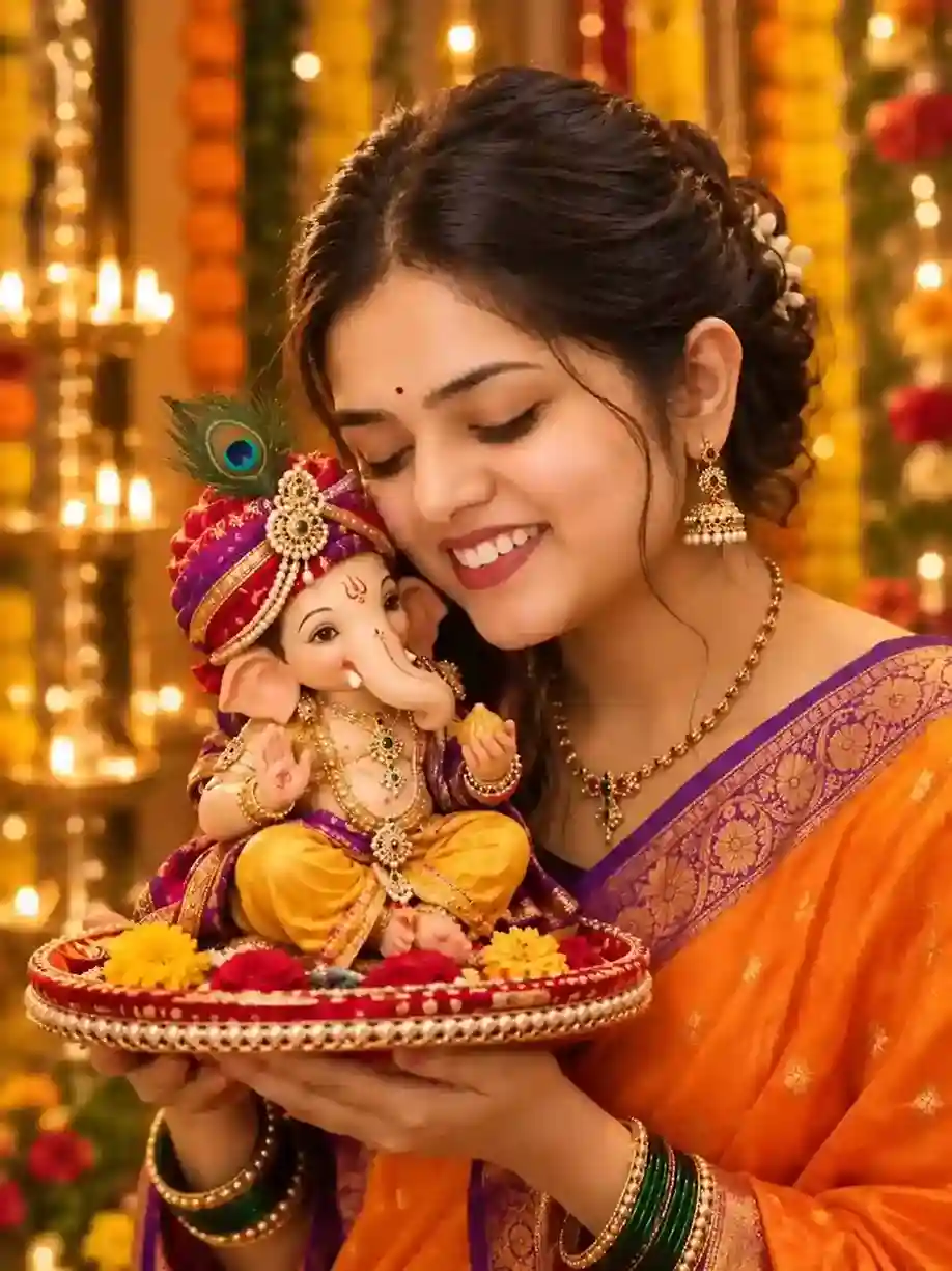 Happy Ganesh Chaturthi Prompt: Best Ganpati Photo Editing Prompt for Boys & Girls