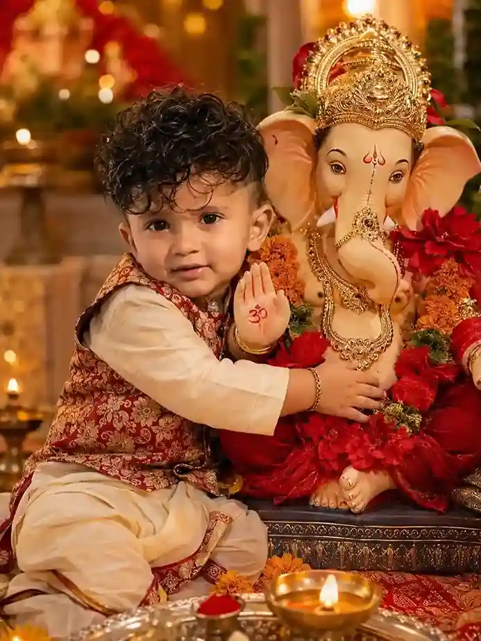 Ganpati Bappa Prompt: Best AI Photo Prompts for Ganesh Chaturthi