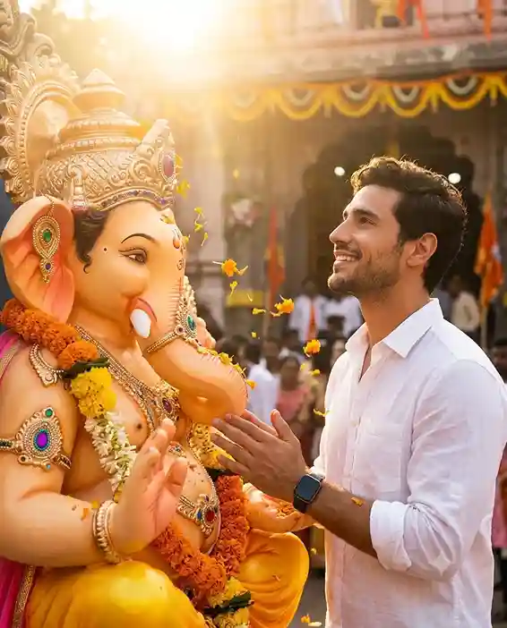 Ganpati Bappa Prompt: Best AI Photo Prompts for Ganesh Chaturthi