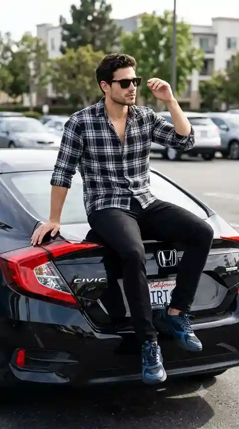 Gemini AI Photo Prompt Copy-Paste Trending Boy Car