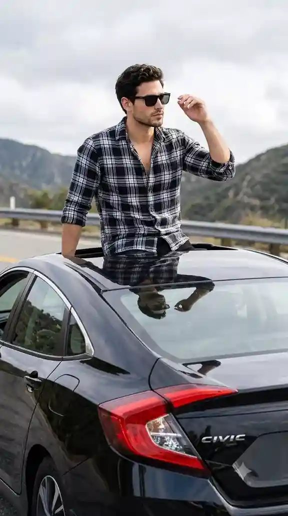 Gemini AI Photo Prompt Copy-Paste Trending Boy Car
