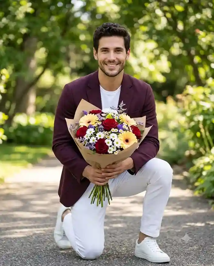 Gemini AI Photo Prompt Copy-Paste Trending Boy Rose 2026