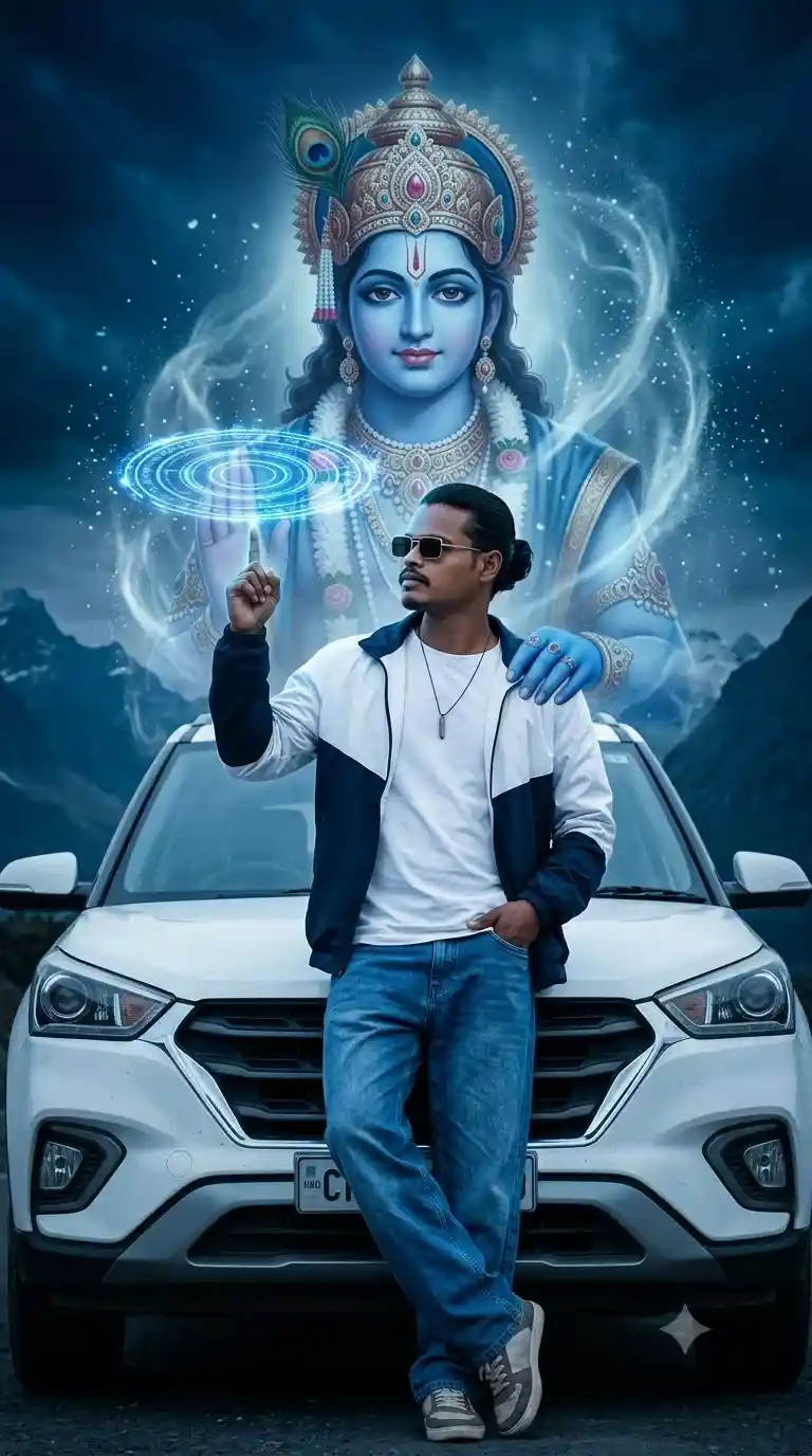 Janmashtami AI Photo Editing Prompts With Krishna