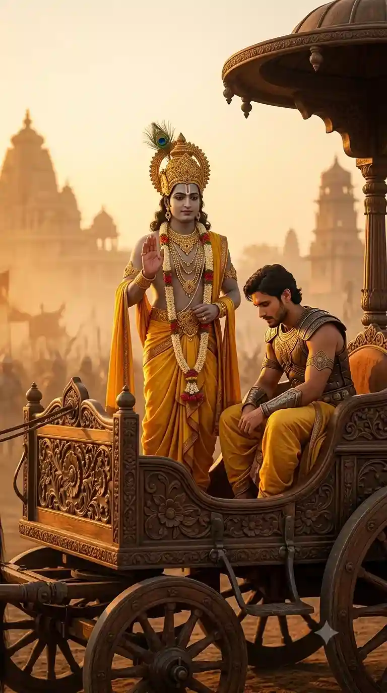 Janmashtami AI Photo Editing Prompts With Krishna