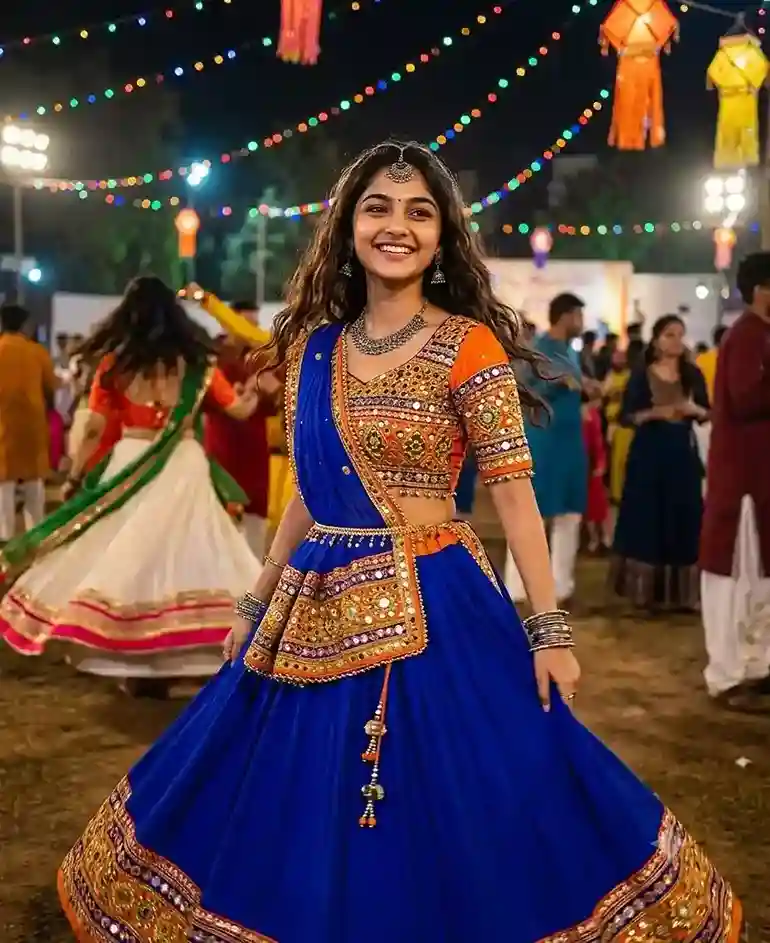 Navratri Prompt for Gemini Girl Copy-Paste