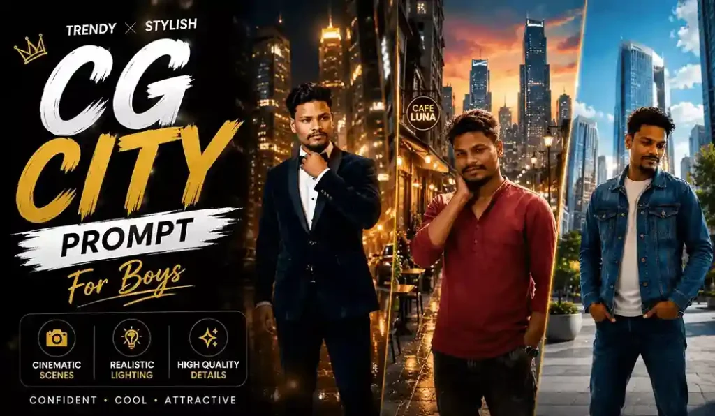 CG City Tour Prompt For Photo Editing