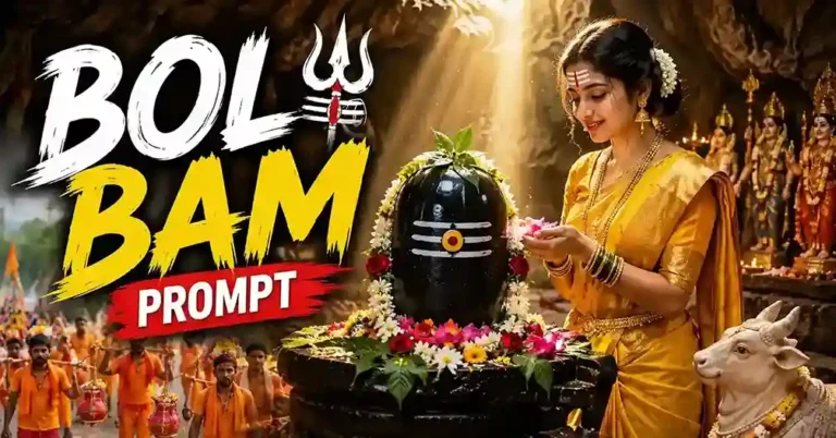Bol Bam Sawan AI Photo Editing Prompt 2026