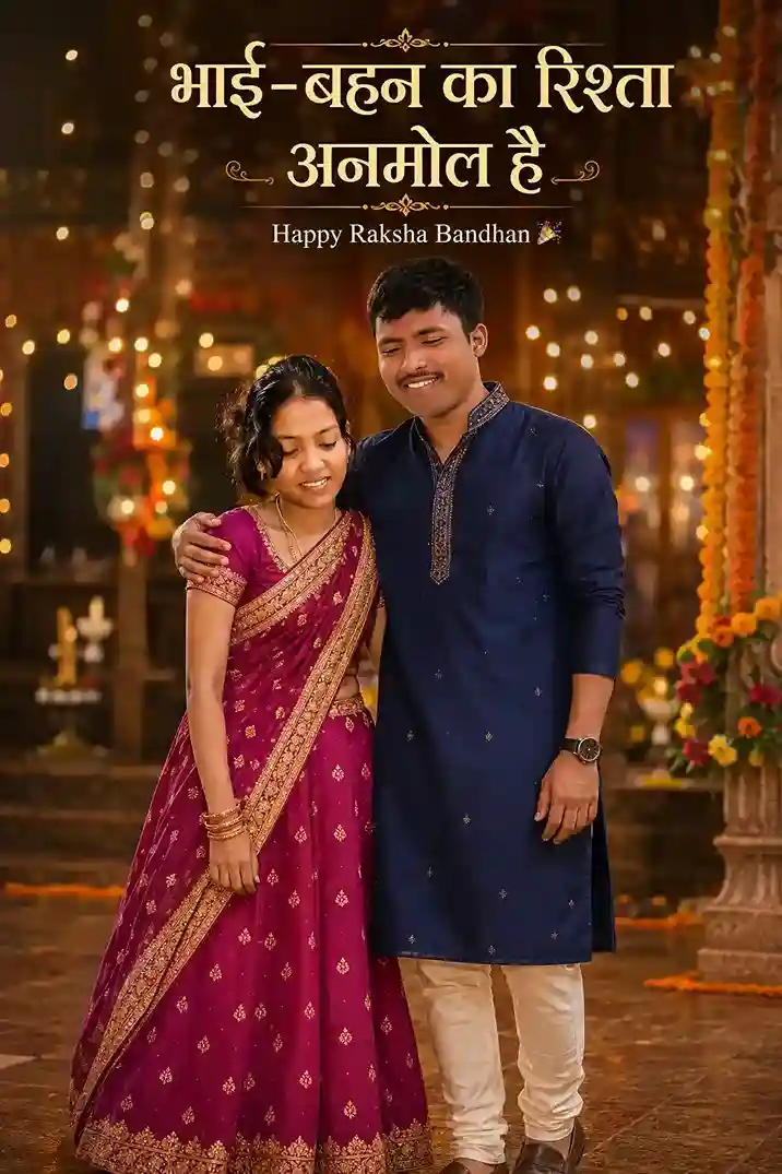 Raksha Bandhan Prompt ChatGPT AI Photo Editing Copy-Paste 2026