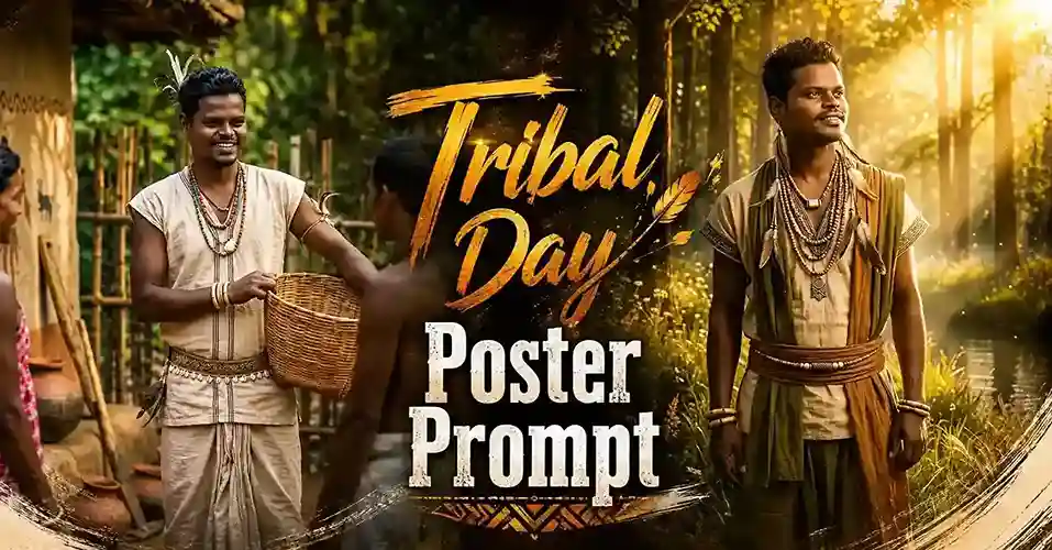 Tribal Day Poster Photo Editing Prompt [Copy-Paste] 2026