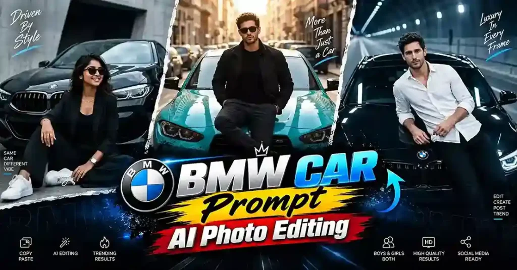 BMW Car Prompt AI Photo Editing