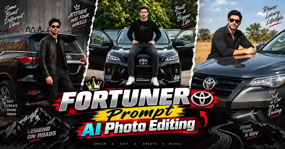 Fortuner Prompt AI Photo Editing