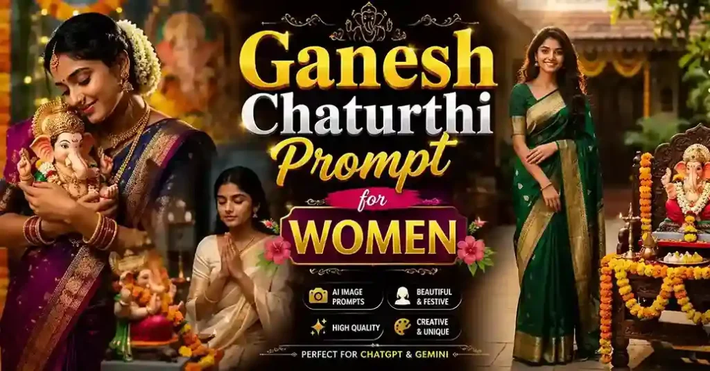 Ganesh Chaturthi Prompt for Women