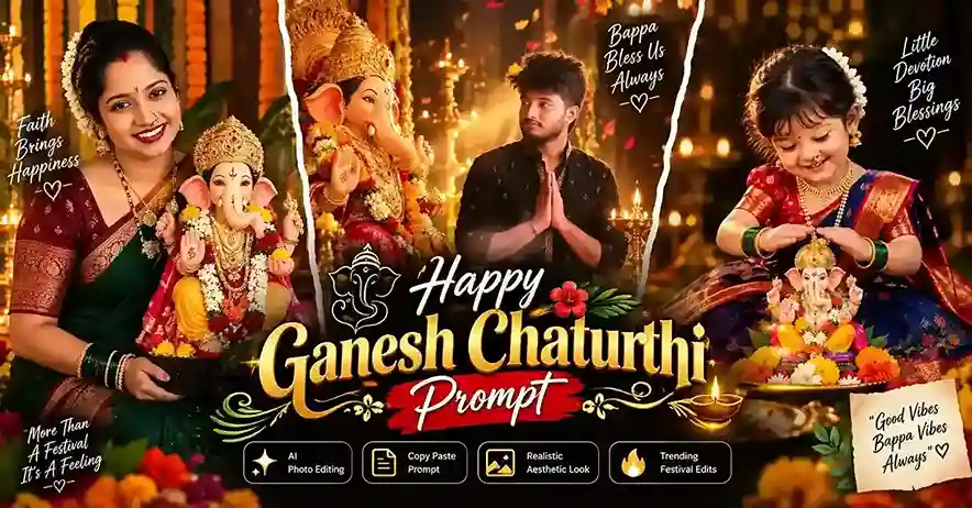 Happy Ganesh Chaturthi Prompt