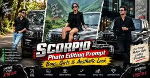 Scorpio Photo Editing Prompt Boys, Girls & Aesthetic Look