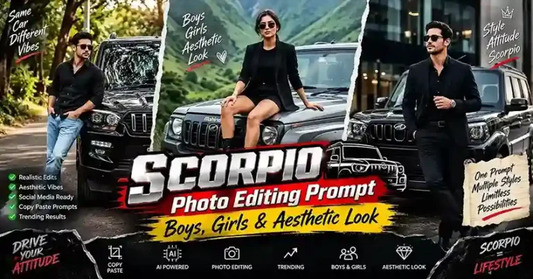 Scorpio Photo Editing Prompt Boys, Girls & Aesthetic Look