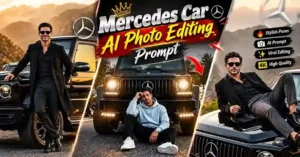 Mercedes Car AI Photo Editing Prompt
